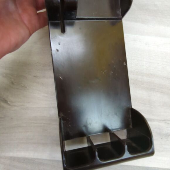 Vintage CUTCO 3 Piece Set 1026 1027 1028 With Bakelite Wall Rack Mount USA Made - Picture 12 of 14